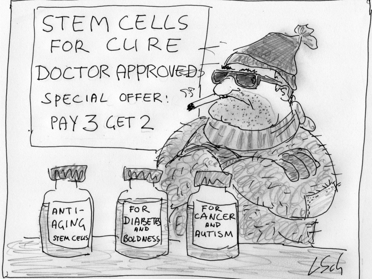 Stem cell cures for everything, Made in Germany by&nbsp;TICEBA
