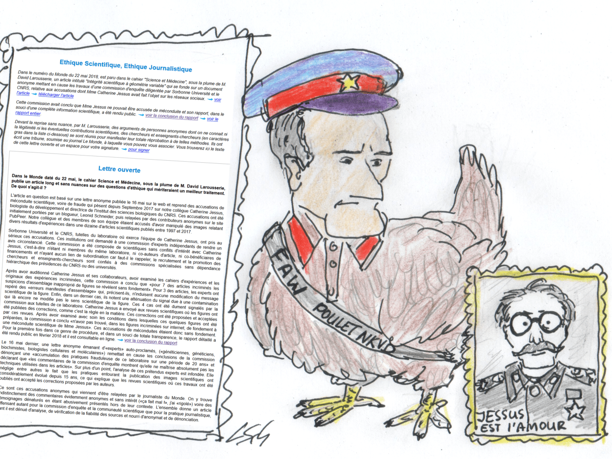 Jessus critics defiant, reactionary cock-up and Chicken of Dishonour&nbsp;Legion