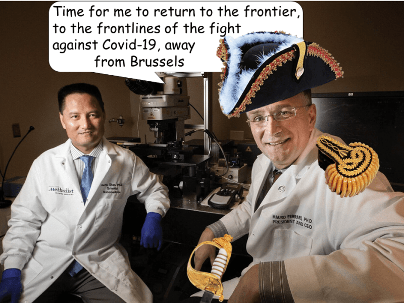 Bullshitter Mauro Ferrari out as ERC&nbsp;President