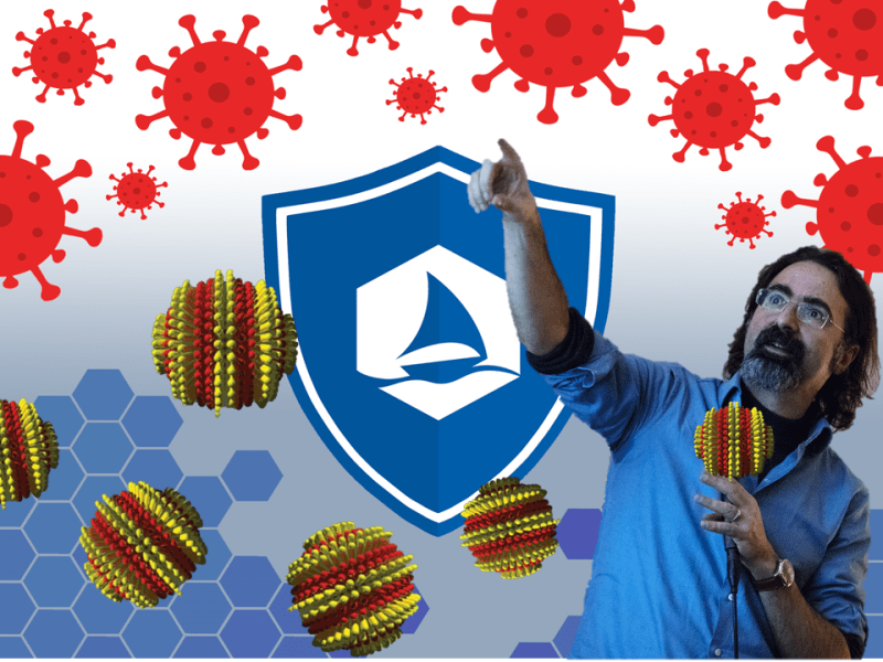 Graphene Flagship deploys Stripy Stellacci to fight the&nbsp;Coronavirus