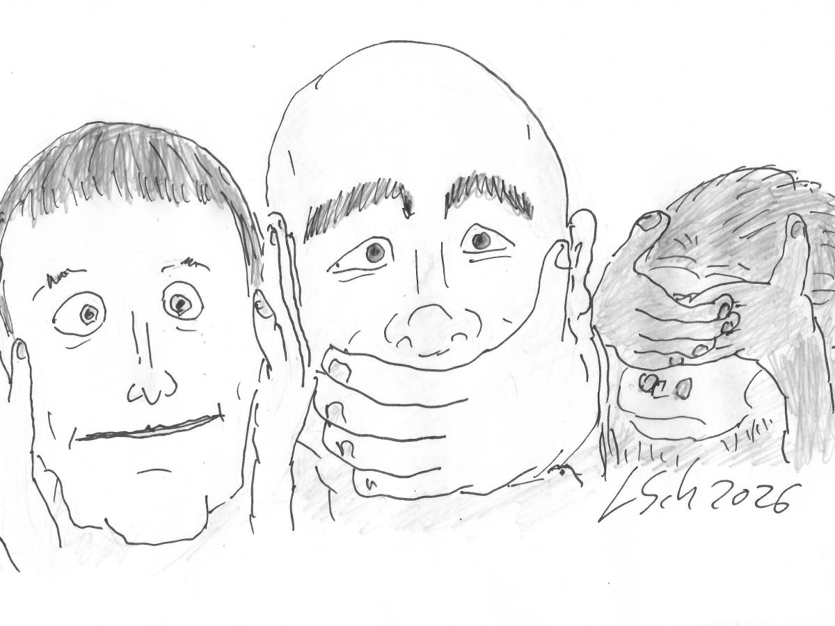 See no evil, speak no evil, hear no&nbsp;evil